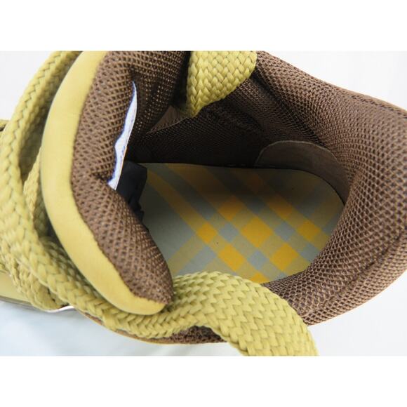 NIB BURBERRY TREK BEIGE NUBUCK LEATHER LACE HIKING BOOTS SHOES EUR 37 US 7 $1200 - Picture 8 of 15